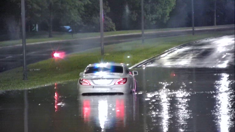 The Kansas City Fire Department had to rescue multiple people on Thursday, July 4, 2024. (Courtesy: KSHB-TV)